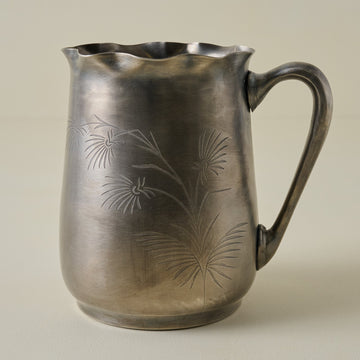 Sophia Etched Pitcher Vase