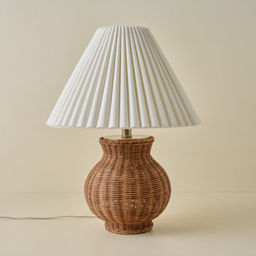 Cassie Rattan Table Lamp