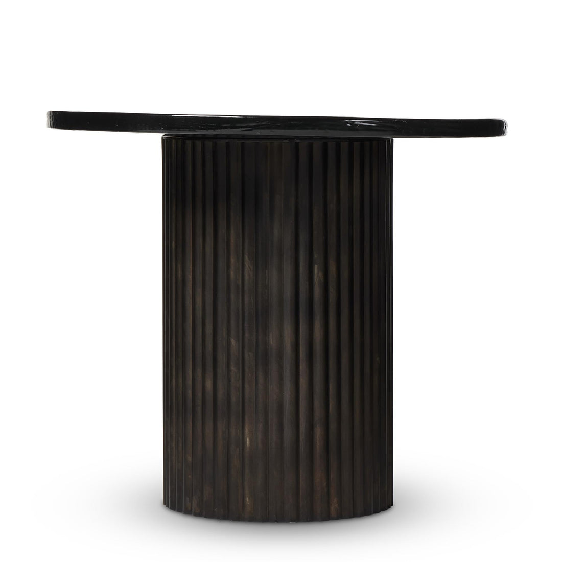 Madden Smoked Glass End Table