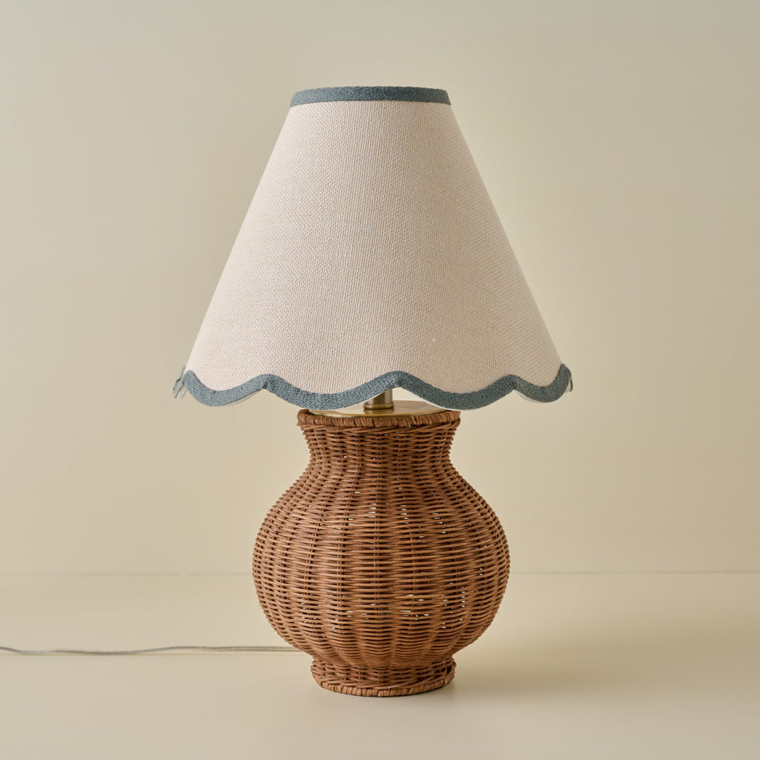 Cassie Rattan Table Lamp