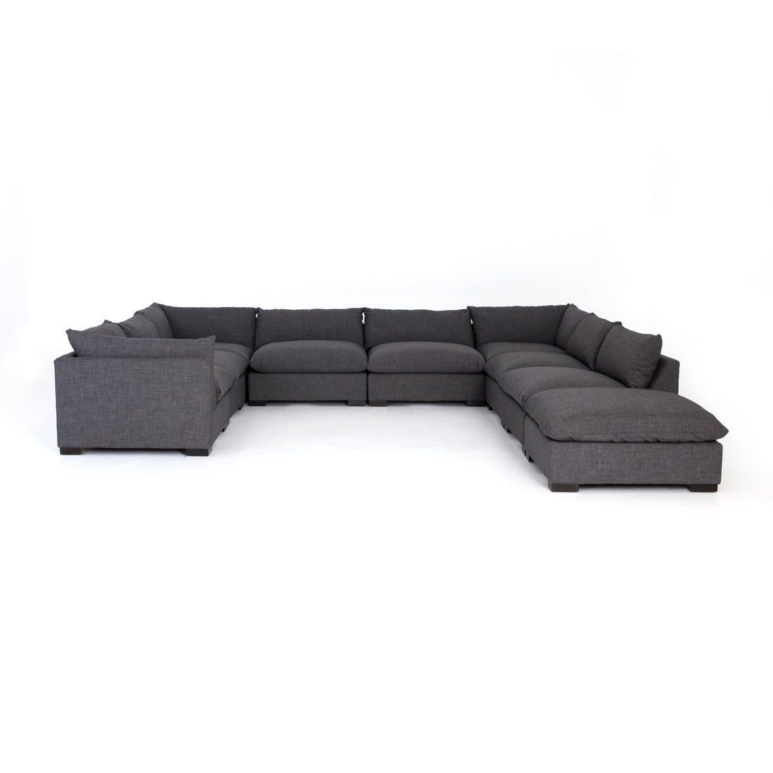 Monroe 8 Piece Sectional with Ottoman